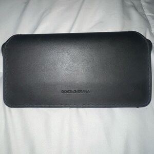 Dolce & Gabbana Black Sunglasses Case Velvet Lining Designer Summer
